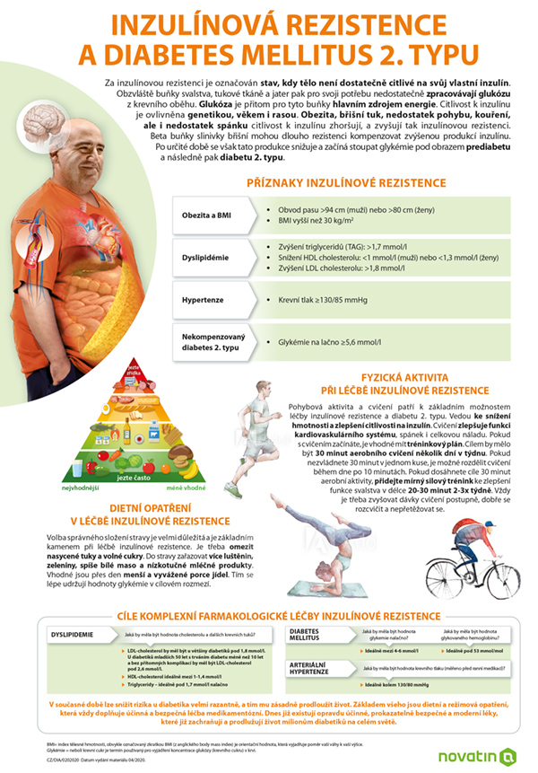 Inzulínová rezistence a&nbsp;diabetes mellitus 2.&nbsp;typu